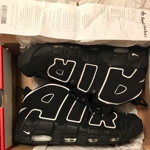 Nike Air More Uptempo sz. 11.5 Black/white Pippen